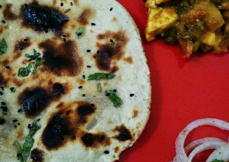Tava naan with mix veg