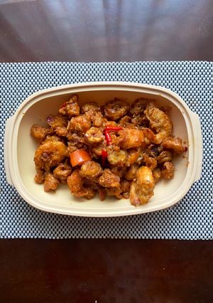 Foto resep Cumi Udang Asam Manis
