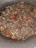 Tumis Jantung Pisang Pedas