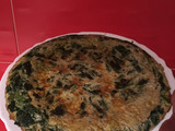 Tortilla de espinacas morfidos con huevos de codorniz