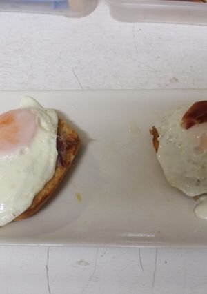 Foto principal de Huevos fritos con jamón