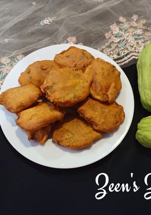 A picture of Chayote or Chow Chow Fritters.