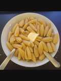 Buttery stock pasta