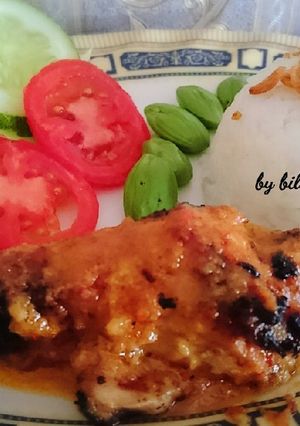 Foto resep Ayam bakar taliwang dan nasi uduk rice cooker