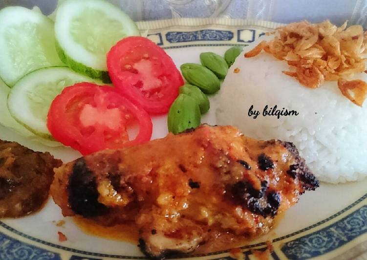 Resep Ayam bakar taliwang dan nasi uduk rice cooker Enak Banget