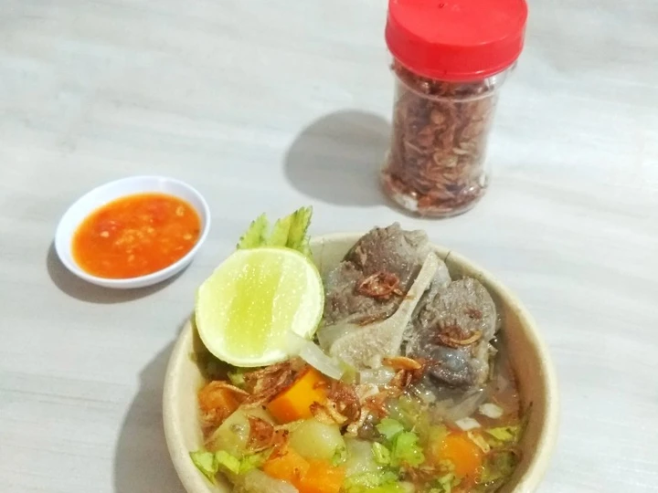 Langkah Gampang Menyiapkan Resep Sup Buntut Sapi Anti Ribet, Menggugah Selera