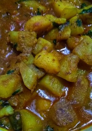 ওল কপির ঝোল (ole kopir jhol recipe in Bengali) রেসিপির প্রধান ছবি