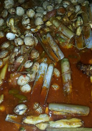Foto resep Kerang asam manis pedas