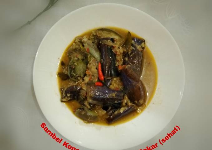 Sambel Kencur/Pecel Terong Bakar (sehat)