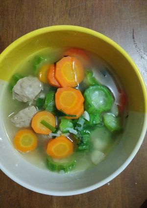 Foto resep Sayur bening oyong