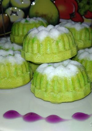 Foto resep Putu ayu ekstrak daun pandan
