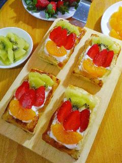 Foto resep Fruit Puff Pastry