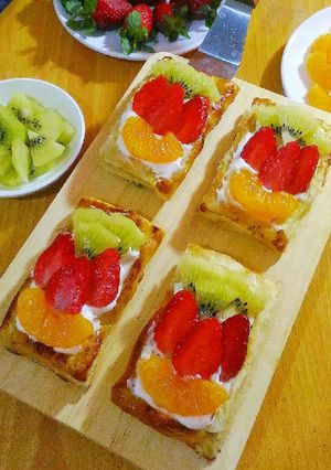 Foto resep Fruit Puff Pastry