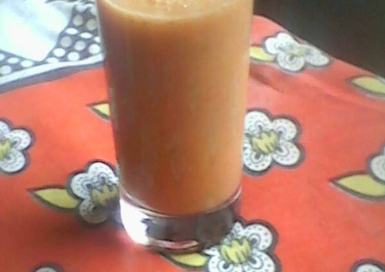 Watermelon mango juice