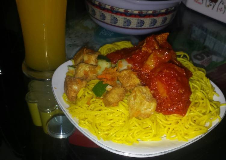 Step-by-Step Guide to Make Perfect Turmeric noodles😊