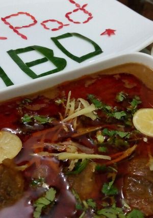 A picture of Beef Nihari.