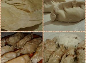 Una foto de Gyozas o Empanaditas chinas  (dumplings)