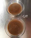 Natillas de café hechas en Thermomix