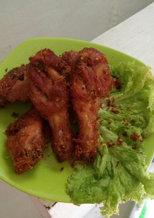Foto resep Ayam goreng lengkuas (ayam ungkep bumbu kuning jtt)