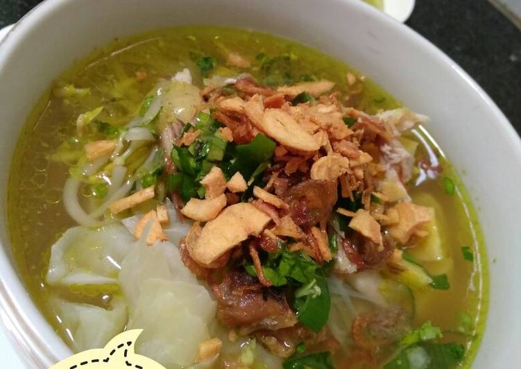 Resep 65. Soto Ayam kampung Anti Gagal