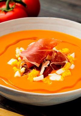 Una foto de Salmorejo