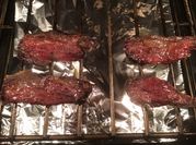 A picture of smoked beef jerky