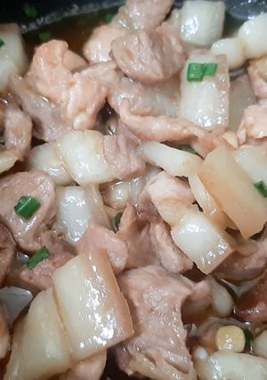 Hình của món Thịt rang nước mắm.