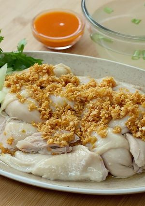 Foto resep Ayam Rebus Jahe (Pek Cam Kee) Devina Hermawan