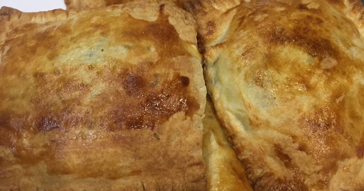 Пирожки из теста фило с мясом
