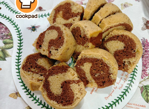 Gambar 👩‍🍳Kek Pisang Koko Kukus