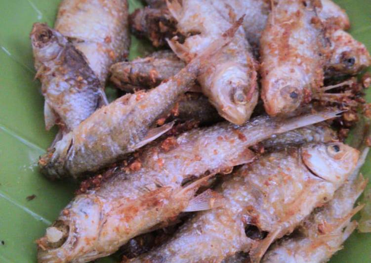 Wader goreng/baby fish ala bengawan solo(22)