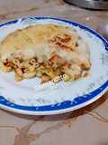Gratin de macaronis aux légumes