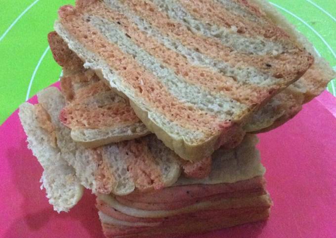 Resep Roti Tawar Pisang Dan Buah Naga Oleh Dian Evalina Cookpad