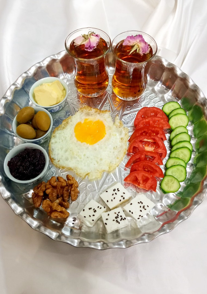 عکسی از دستور صبحانه ایرانی