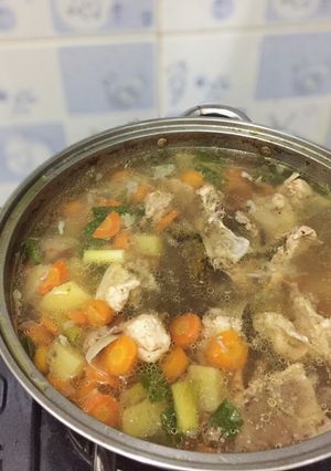 Foto resep Sop tulang ayam