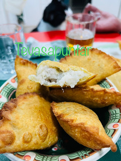 Una foto de Empanadillas de bacalao 🐟 🥟