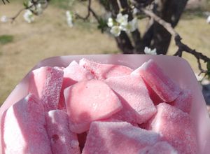 Una foto de Malvavisco o marshmallow 💓🍭🍓