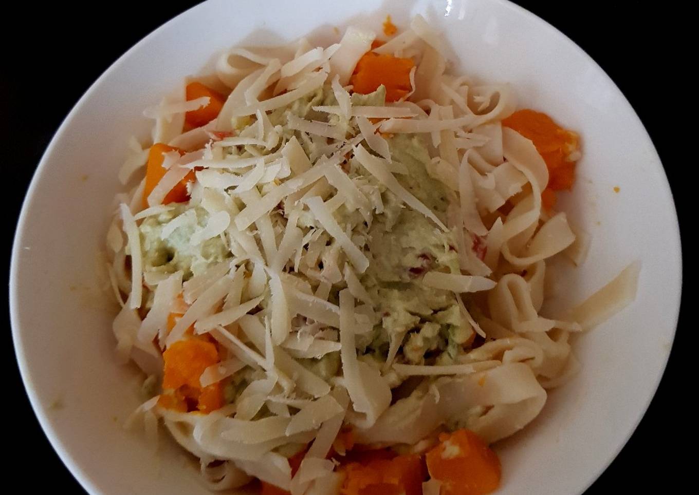 My little Sweet Tagalitti Veg Lunch 😁