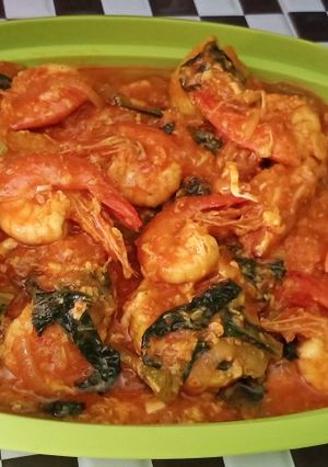 Foto resep Udang saus padang