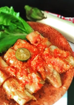 Foto resep Terong Putih Penyet