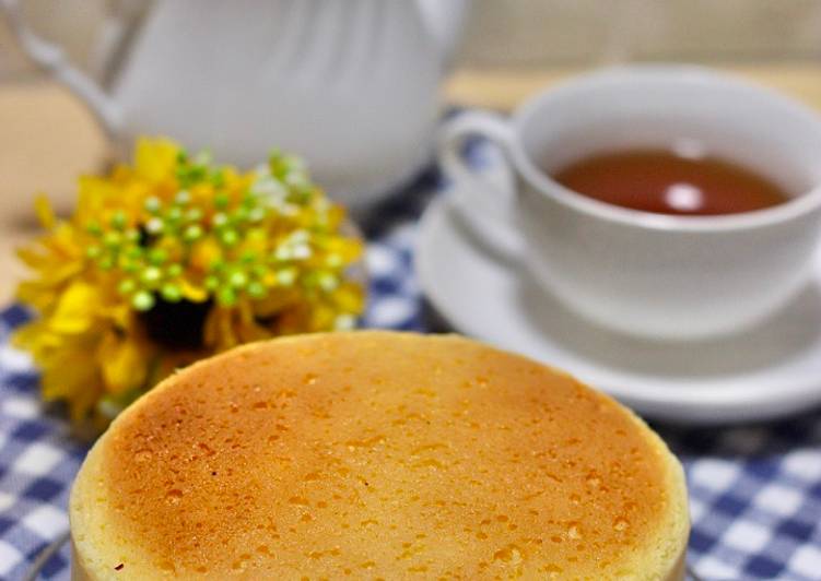 Langkah Mudah untuk Menyiapkan Japanese Souffle Cheesecake (mirip rikuro cheese cake) Anti Gagal