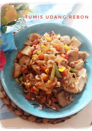 Foto resep Tumis Udang Rebon Campur Sari