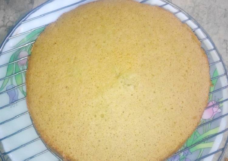 Langkah Mudah untuk Membuat Spinach Chiffon Gluten Free n Oil Free ABM, Bikin Ngiler