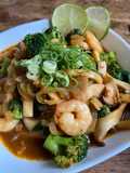 Eringi [エリンギ] Mushroom, Prawns & Broccoli in Sweet Oyster Sauce