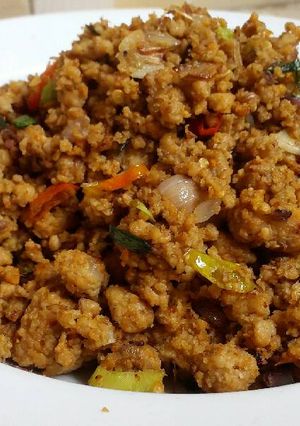 Foto resep Oseng oncom pedassss