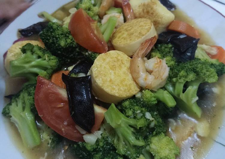 Cara Gampang Membuat Cap cay, Sempurna