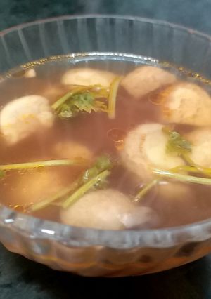 மஷ்ரூம் சூப்🍄🍄(Mushroom soup recipe in tamil) செய்முறை முக்கிய புகைப்படம்