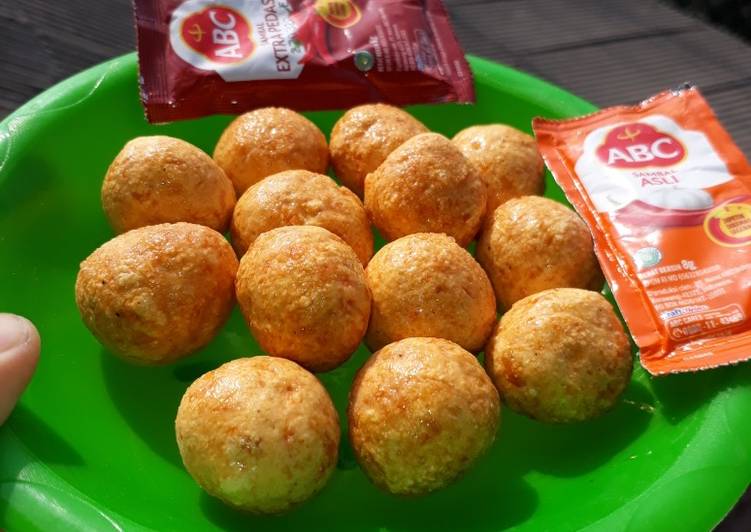 Bakso goreng ayam udang