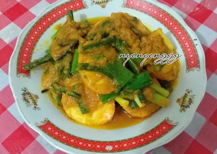 Resep Telur Bumbu Kuning Sunda Anti Gagal