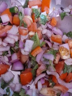 টমেটো চাট (tomato chat recipe in Bengali) রেসিপির প্রধান ছবি